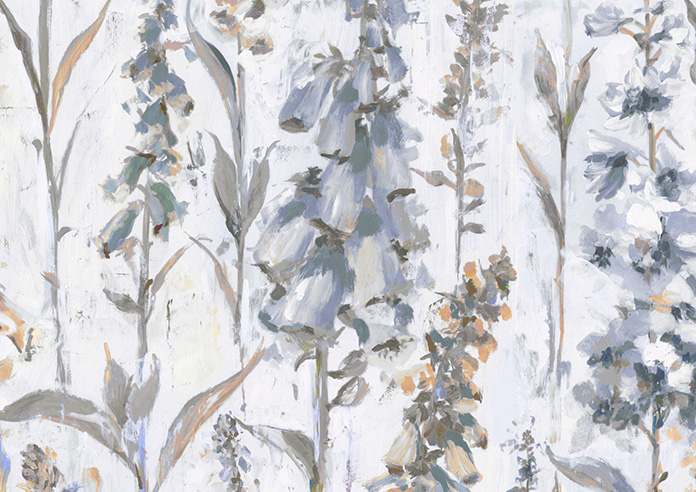 Cecelia, Blue Drift - Roller Blind - Image 6